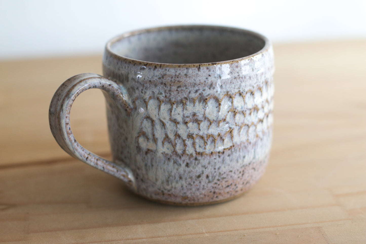 White sandy mug 2