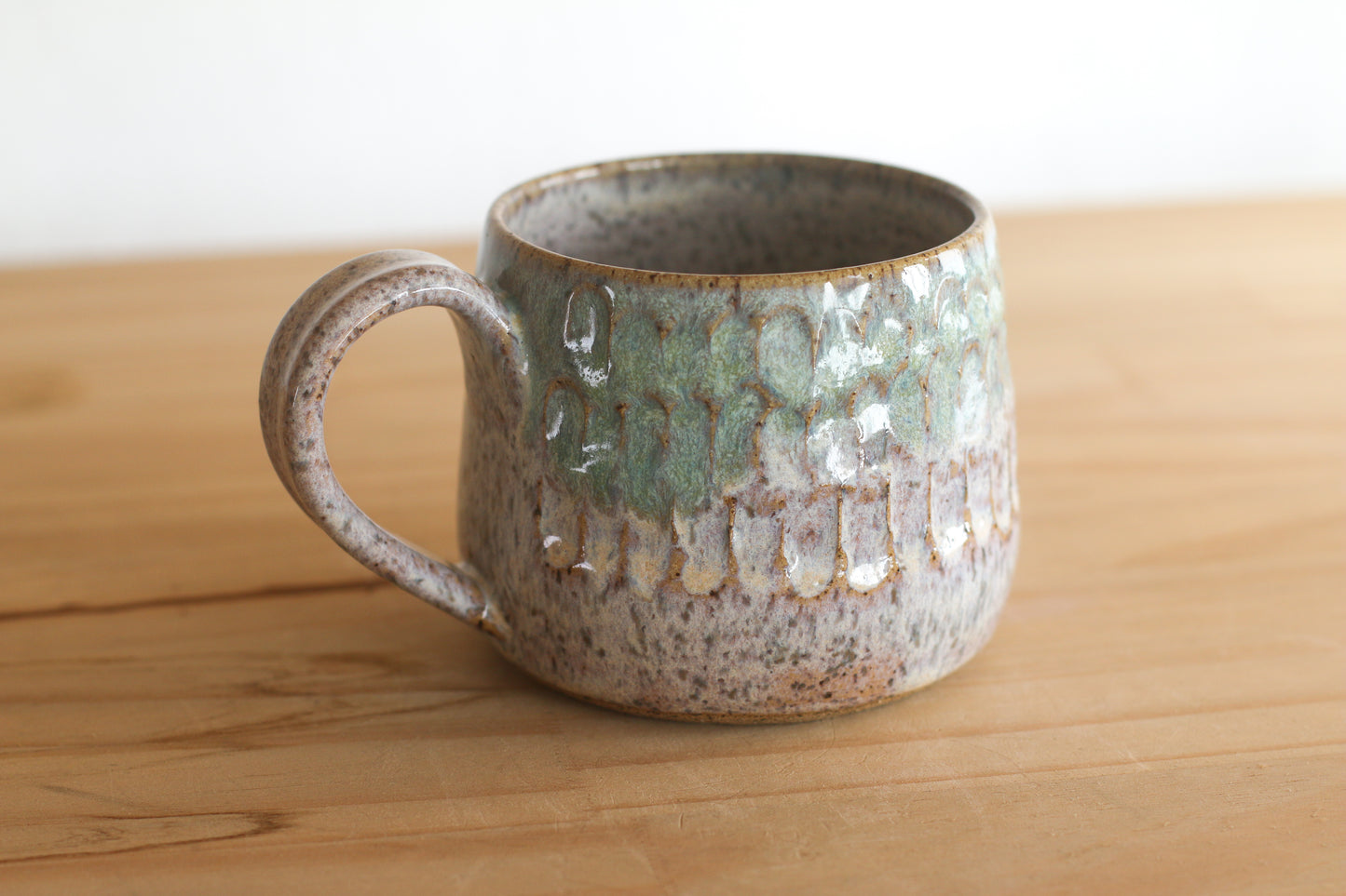 White sandy mug  4