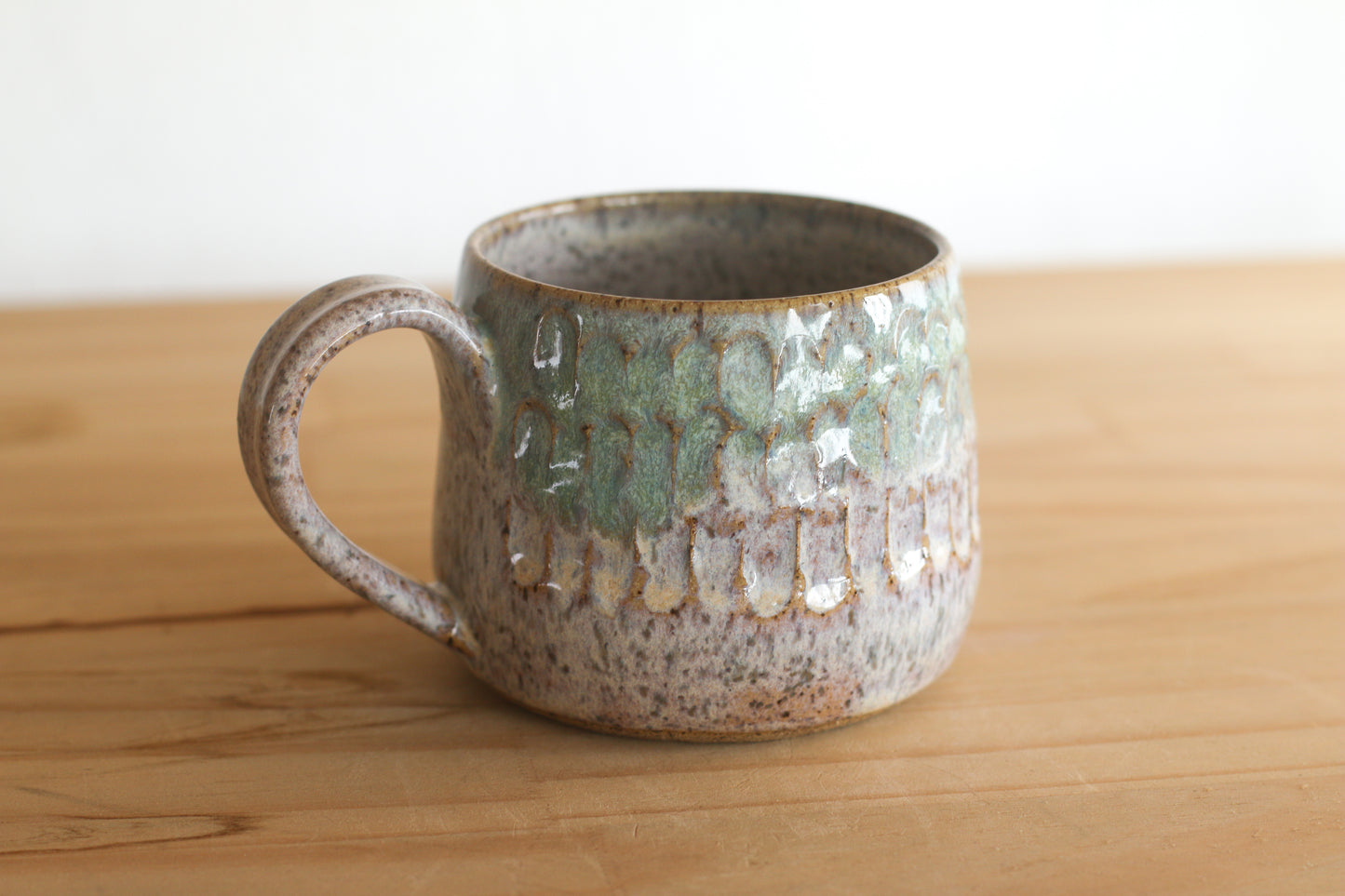 White sandy mug  4