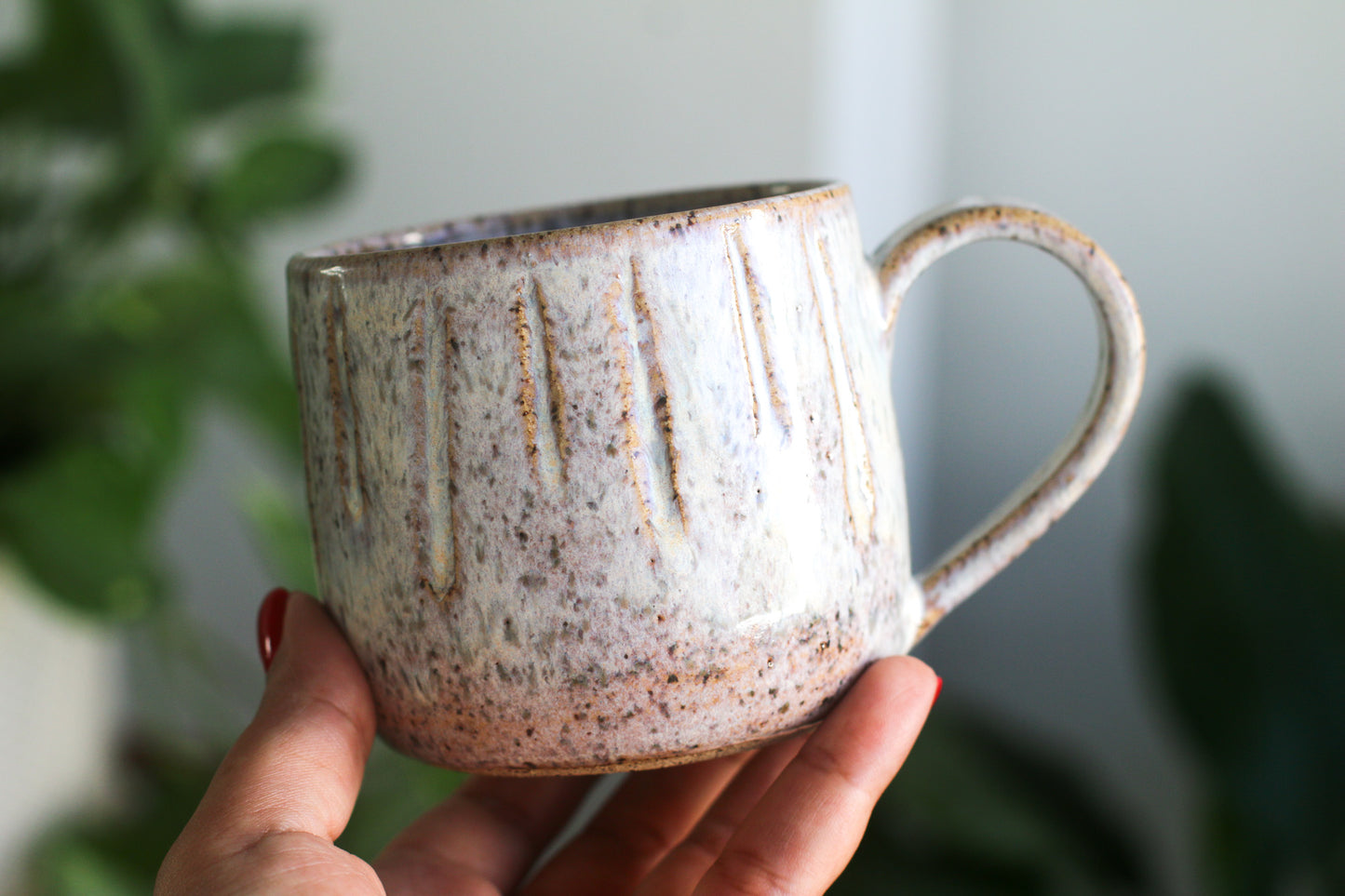 White sandy mug 1