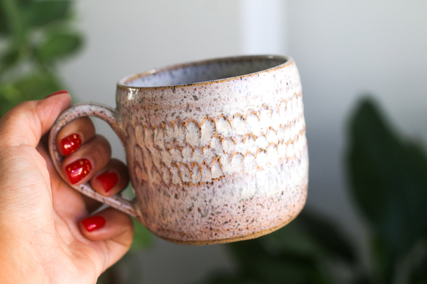 White sandy mug 2