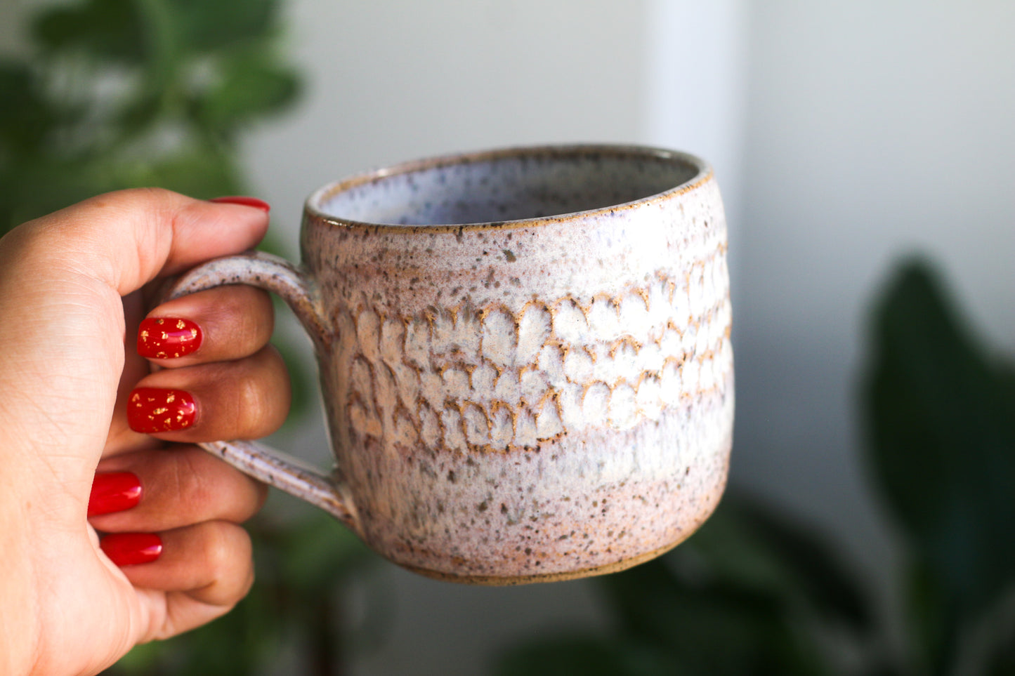 White sandy mug 2